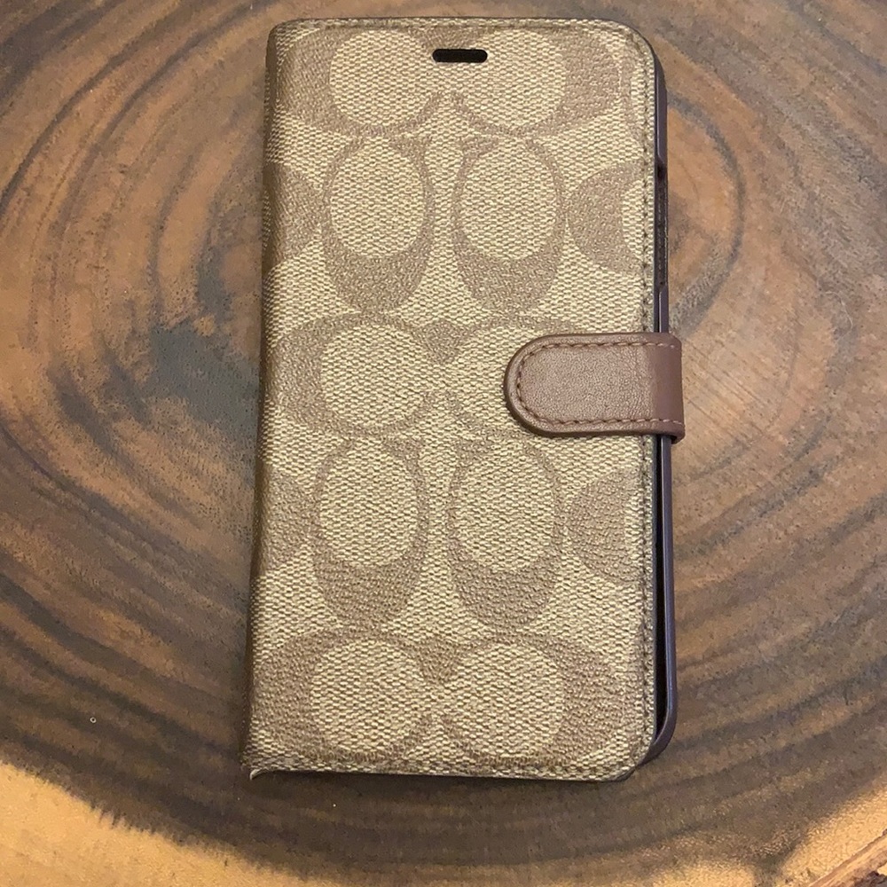 Coach IPhone XR Folio